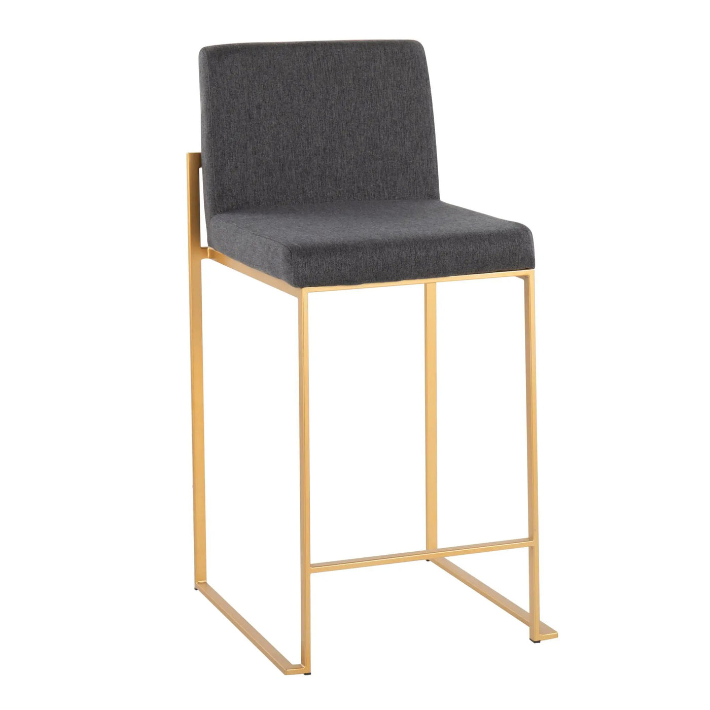 Fuji - Contemporary High Back Stylish Counter Stool by HouseOfZazla