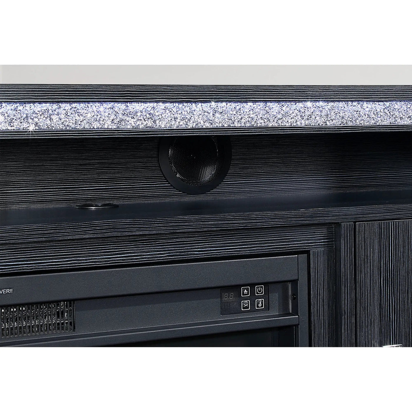 Almera - Fireplace With Adjustable Temperature And LED Options by HouseOfZazla