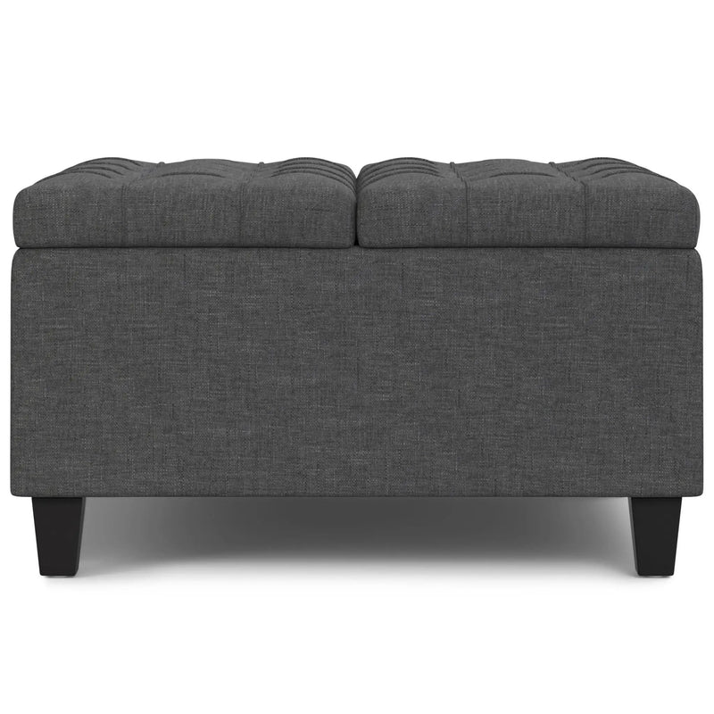 Harrison - Upholstered Coffee Table Storage Ottoman by Unique Piece Furniture