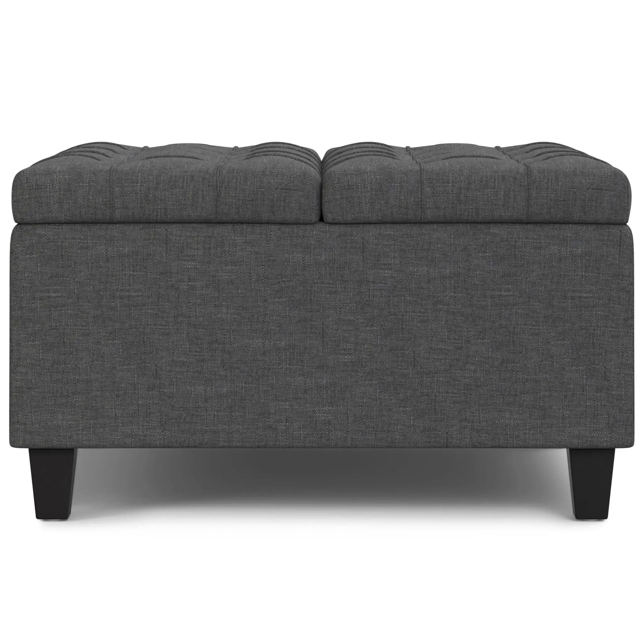 Harrison - Upholstered Coffee Table Storage Ottoman by HouseOfZazla
