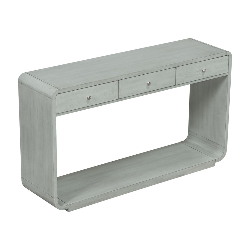 Console Table With 3 Drawers And Display Shelf by HouseOfZazla