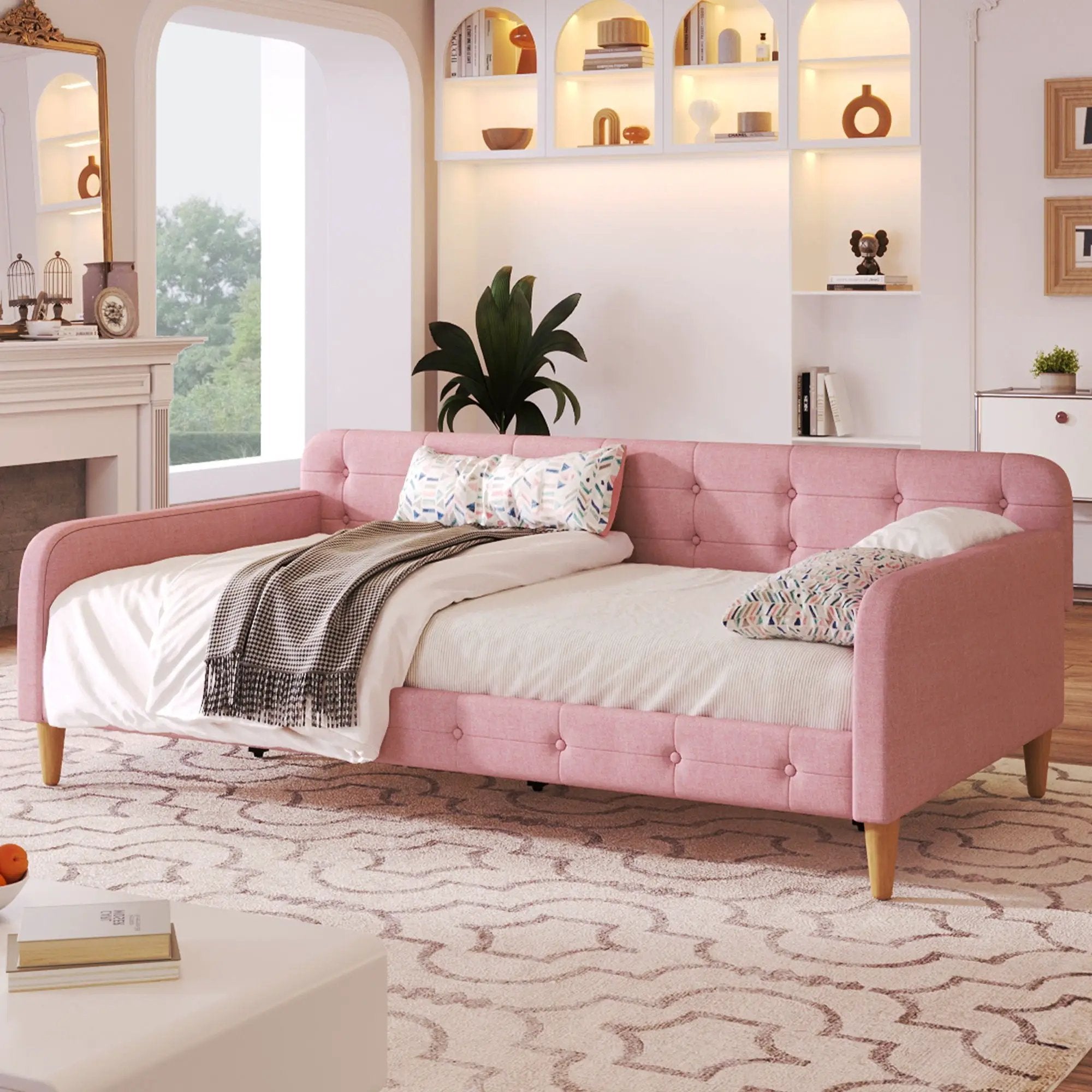 Upholstered Daybed & Modern Design by HouseOfZazla
