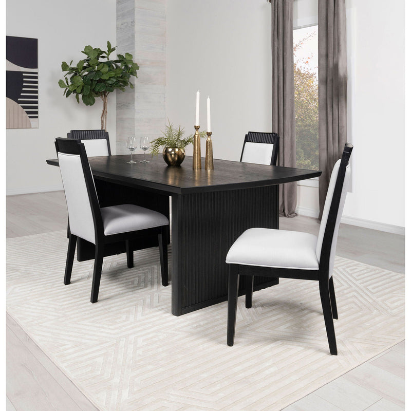 Mason - Dining Set With Extension Leaf by HouseOfZazla