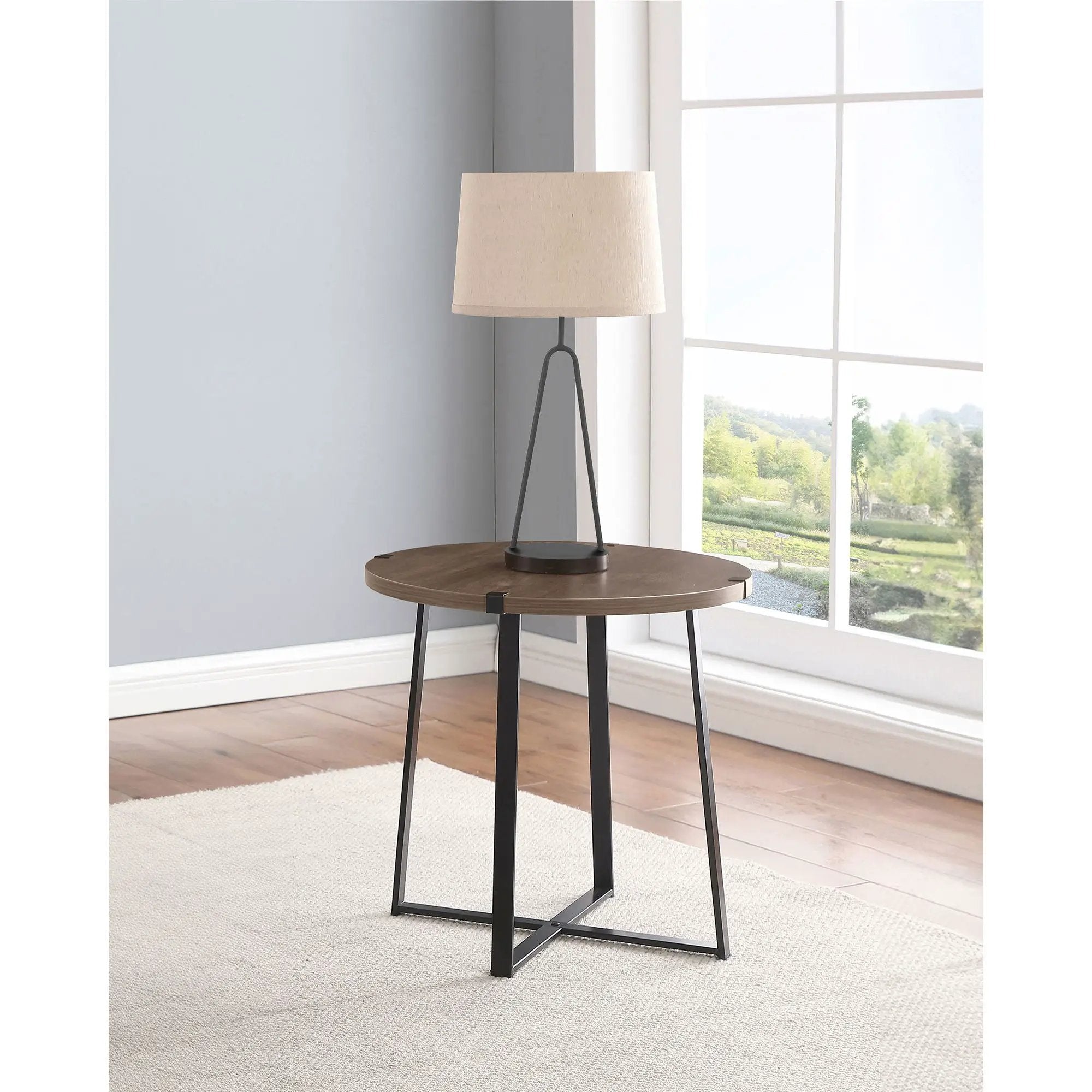 Heyer - Round Table With Open Base by HouseOfZazla