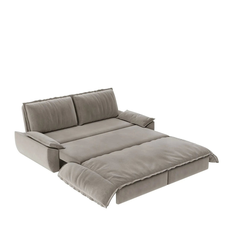Queen Pull Out Sofa Bed, 3 In 1 Convertible Sleeper Sofa by HouseOfZazla