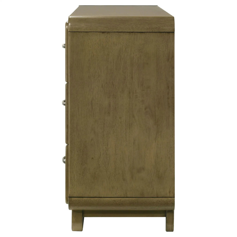 Amsbury 6-drawer Dresser Cabinet Nutmeg by Unique Piece Furniture
