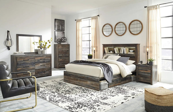 Drystan - Bookcase Bed Set