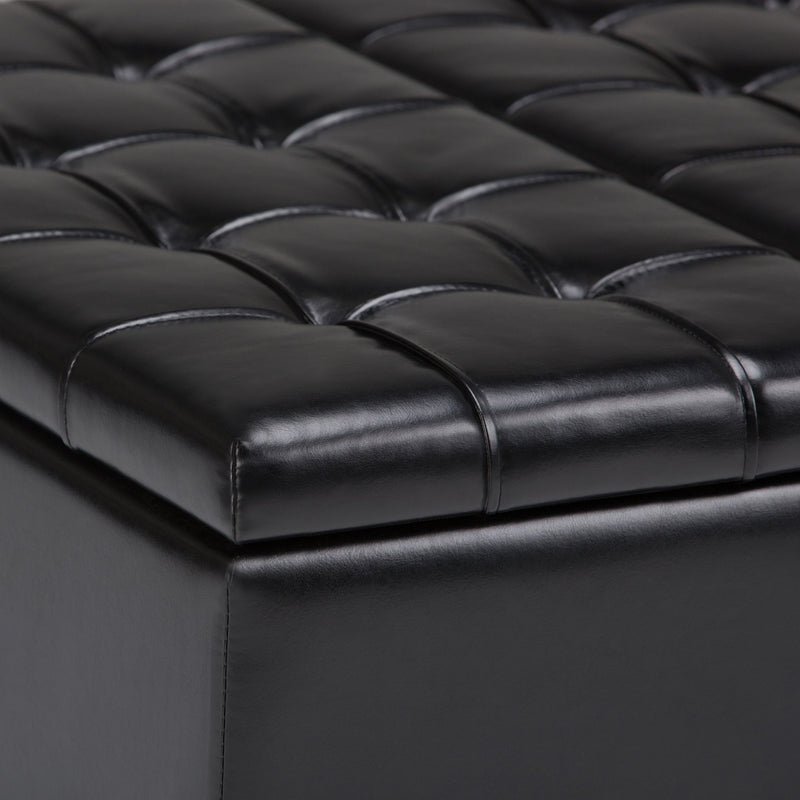 Harrison - Large Coffee Table Storage Ottoman by HouseOfZazla