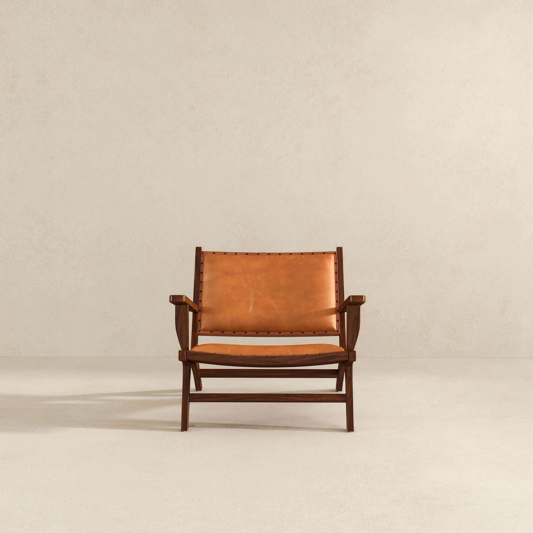 Daniel - Arm Chair - Brown / Tan by HouseOfZazla