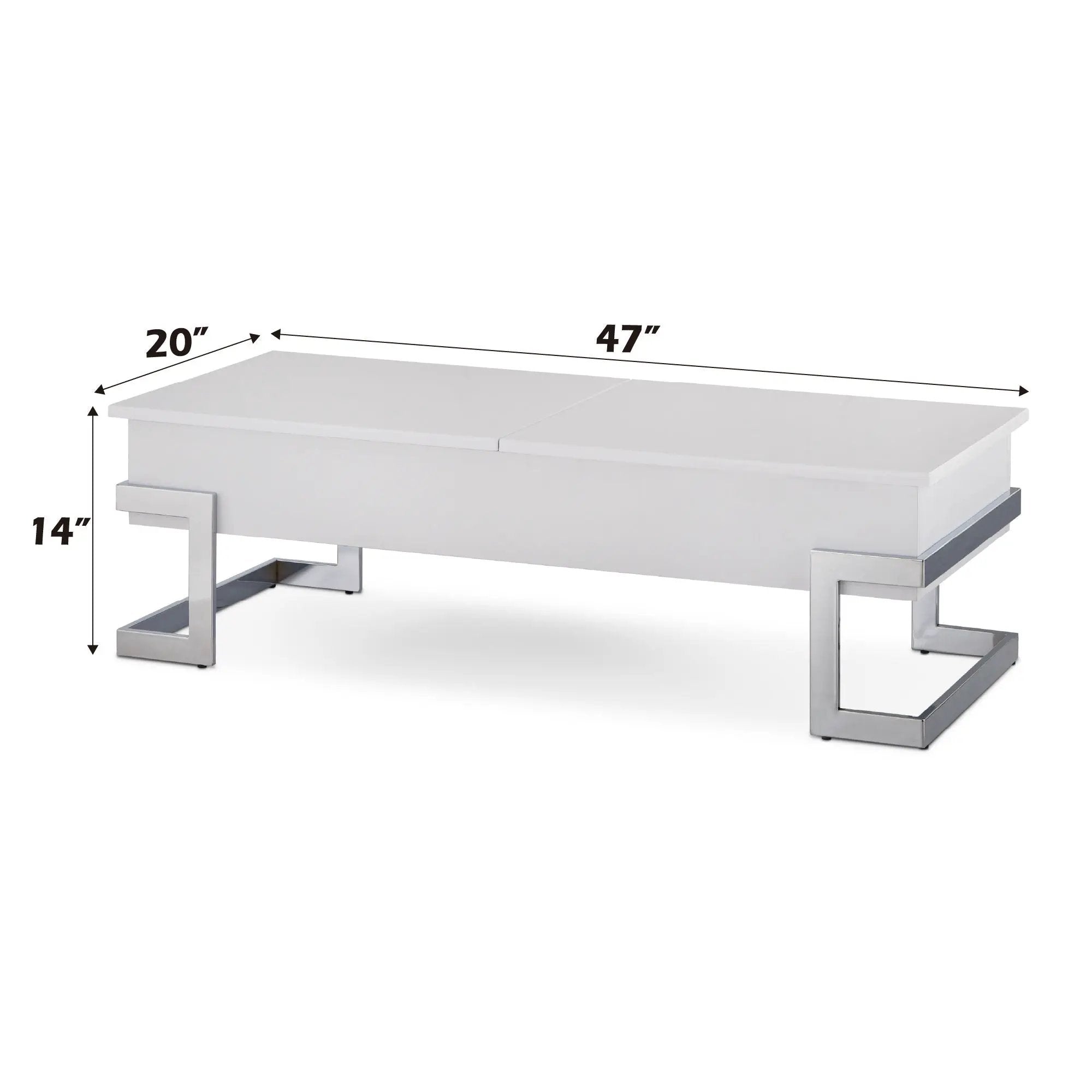 Calmam High Gloss Coffee Table With Lift Top by HouseOfZazla