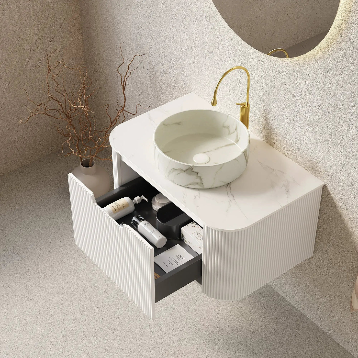 DINA 30" Bathroom Vanity and Sink by HouseOfZazla