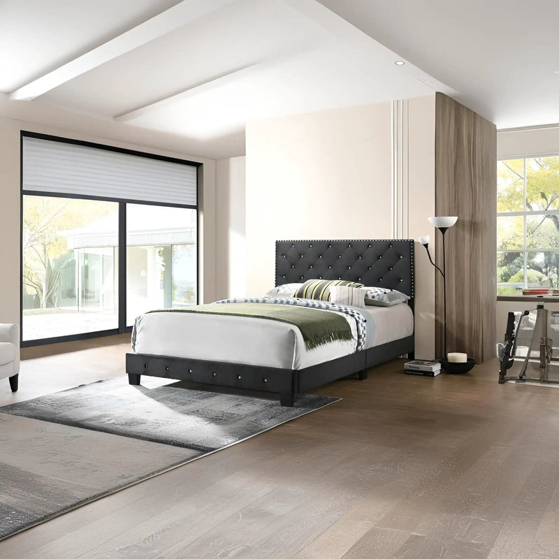 Luxurious Upholstered Bed by HouseOfZazla