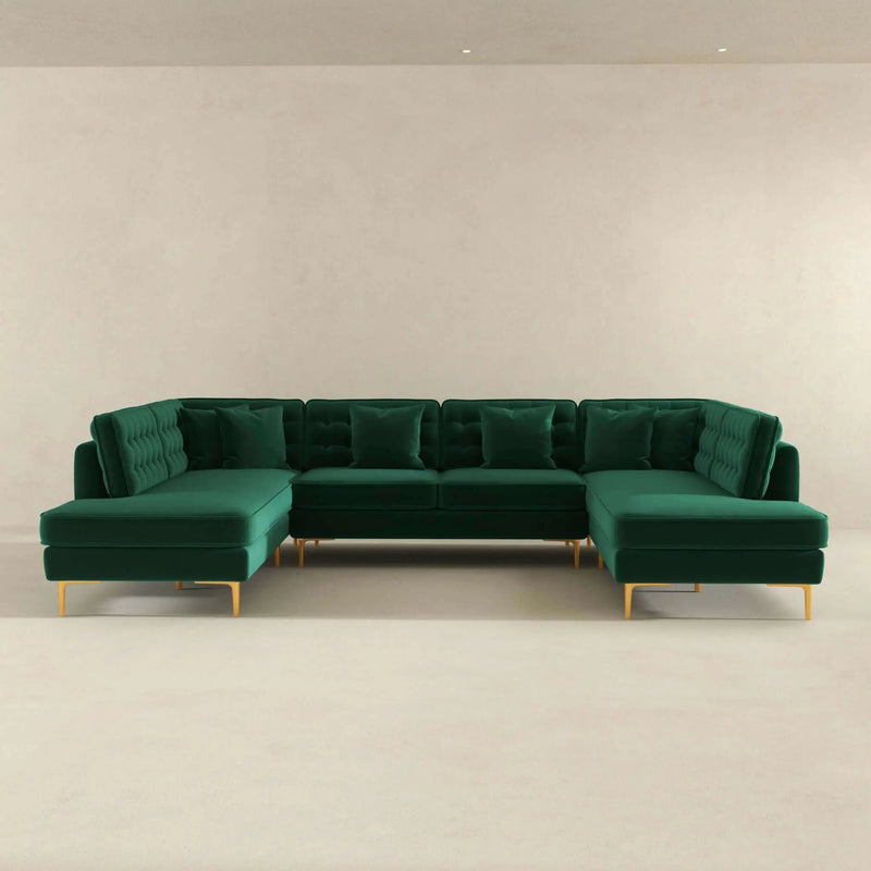 Brooke - Sectional Sofa by HouseOfZazla