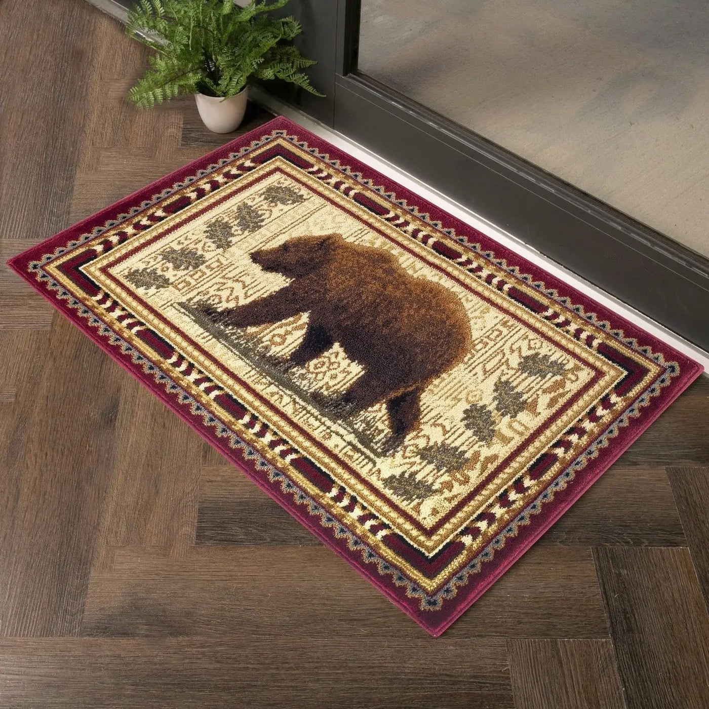 Nature's Nest - GC_CBL3007 Lodge Area Rug by Unique Piece Furniture