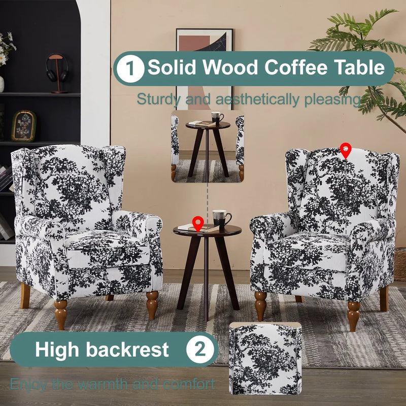 Coffee Table & Armchair Set by HouseOfZazla