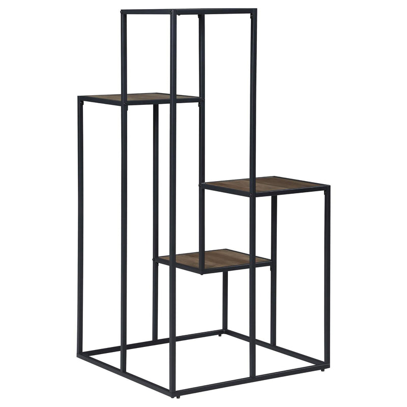 4 Tier Display Shelves - Black by HouseOfZazla