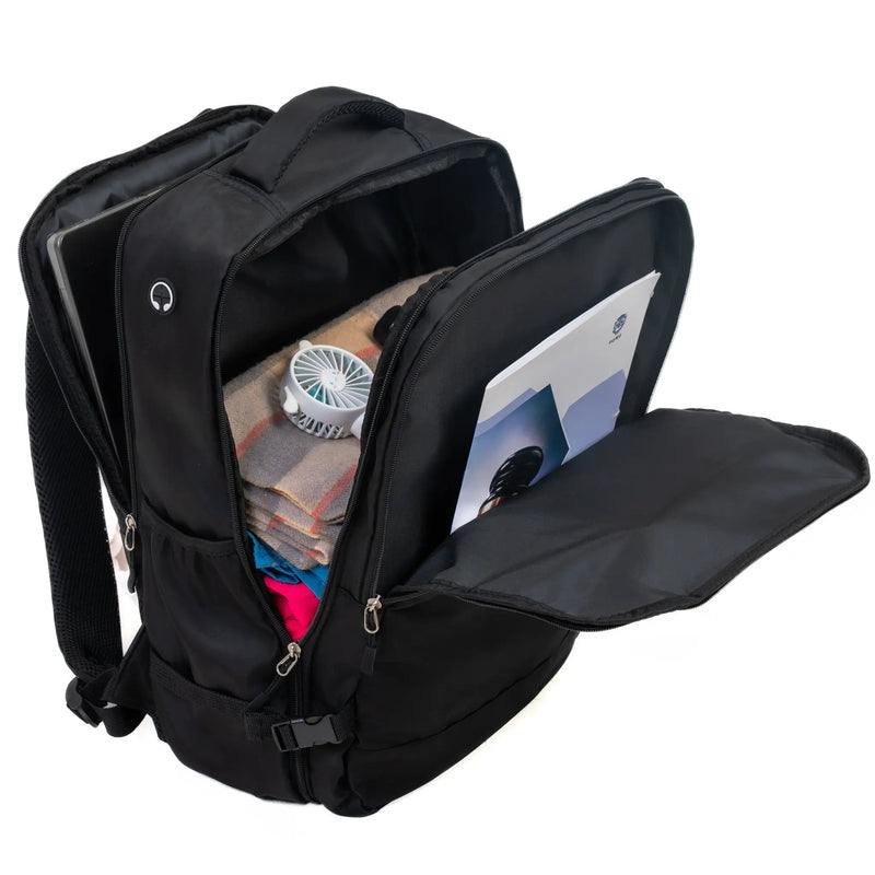 GigaTech 9-Piece Black Luggage Set With TSA Lock by HouseOfZazla