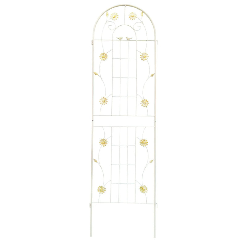 Metal Garden Trellis Rustproof Trellis For Climbing Plant Outdoor Flower Support by HouseOfZazla