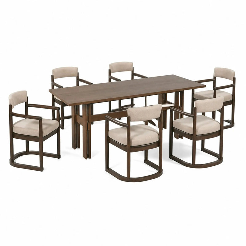 7-Piece Dining Table Set by HouseOfZazla