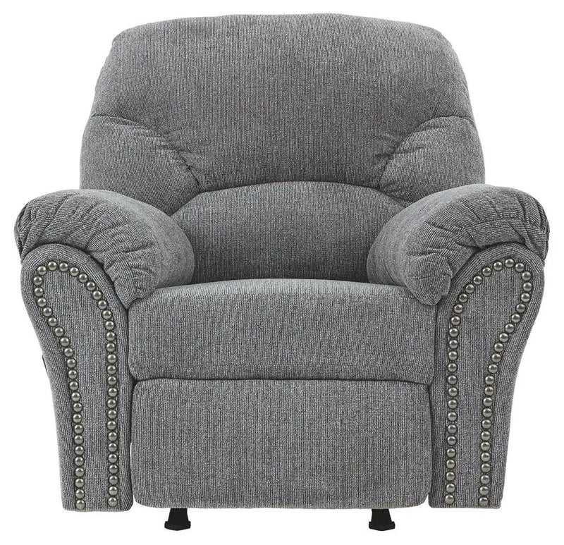 Allmaxx - Rocker Recliner - Pewter by Unique Piece Furniture