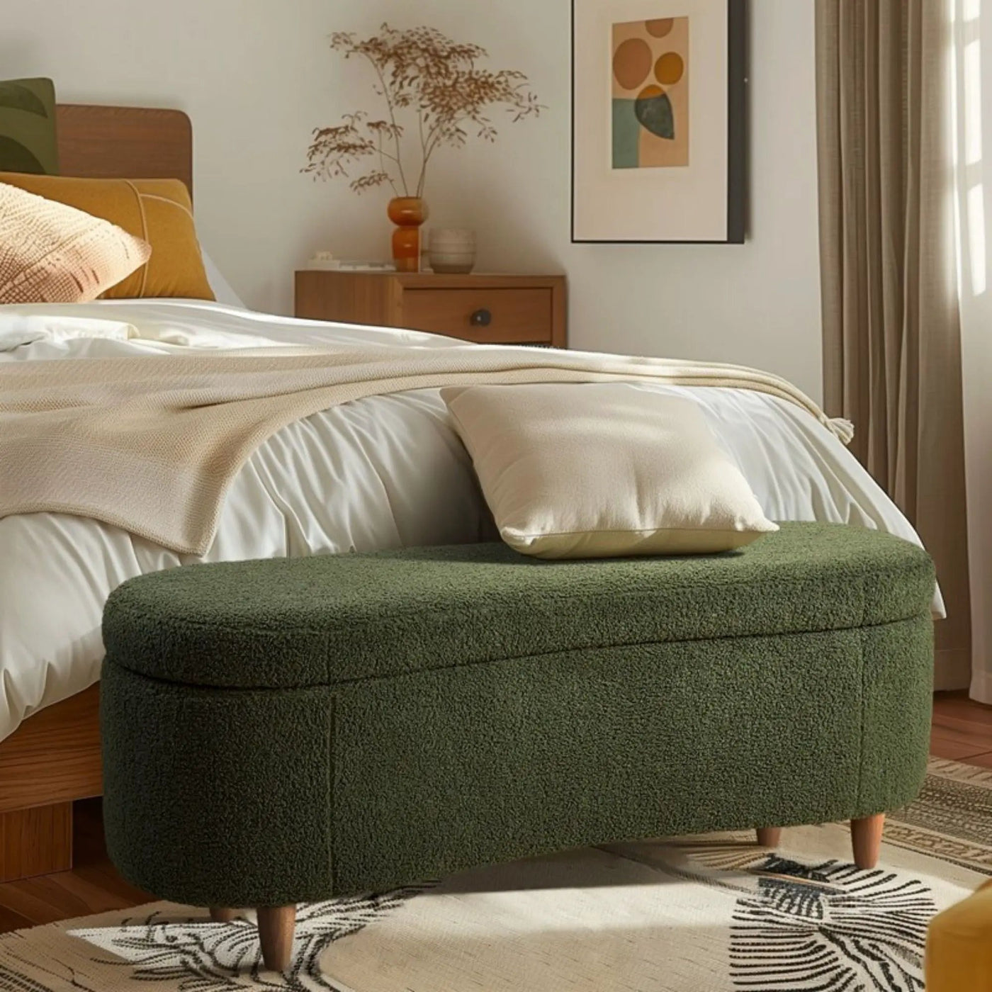 Flip Top Storage Bench by HouseOfZazla