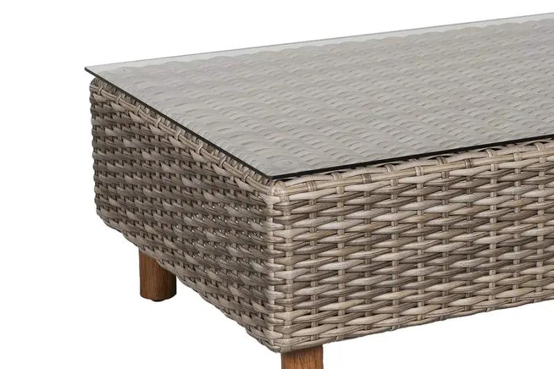 Orlando Wicker Loveseat & Coffee Table Set by Outdoor-USA®