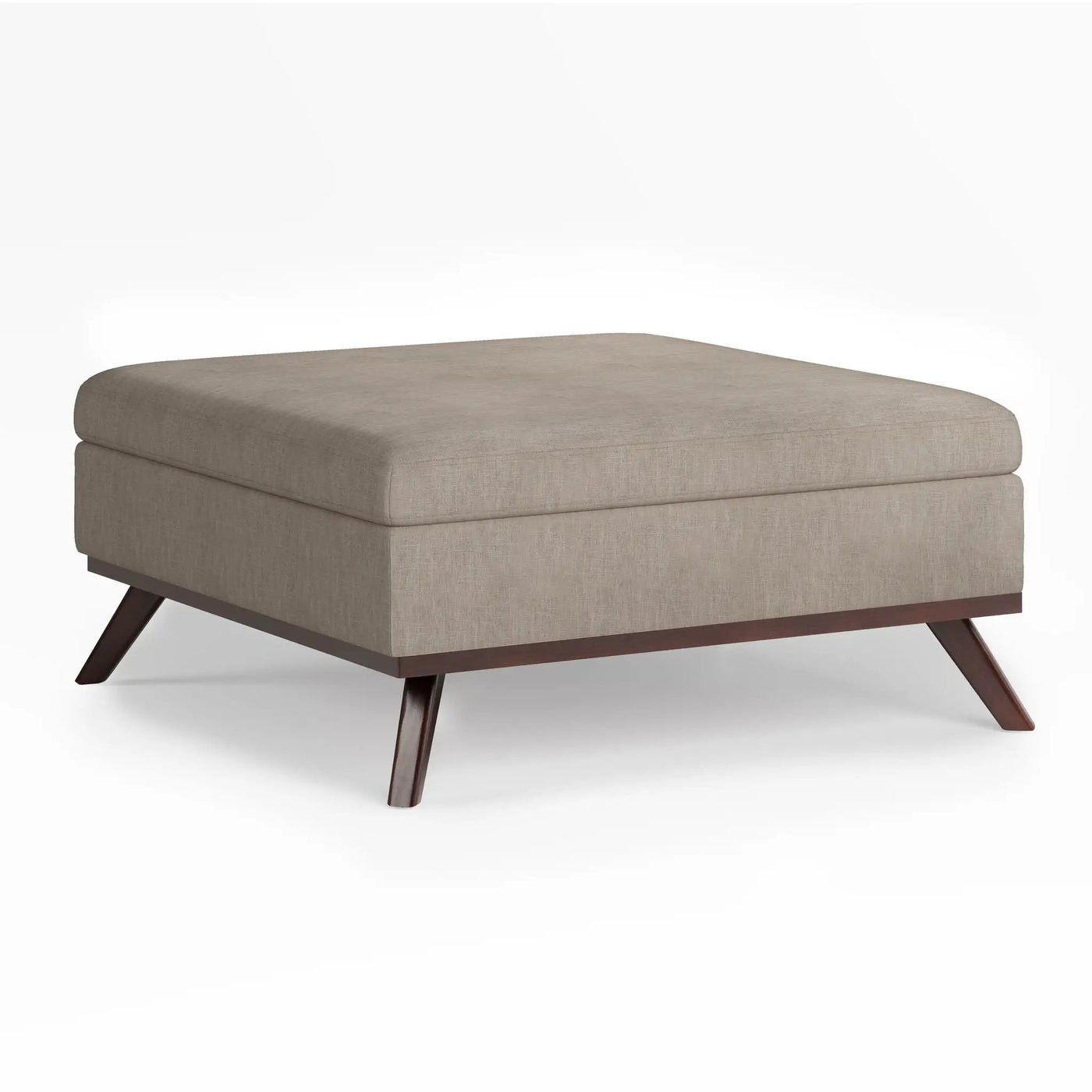 Owen - Multifunctional Square Coffee Table Storage Ottoman by Unique Piece Furniture