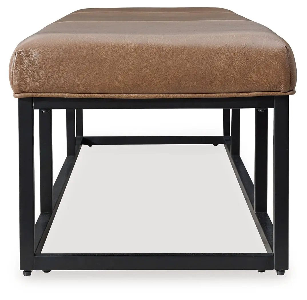 Joston - Accent Bench - Caramel by Unique Piece Furniture