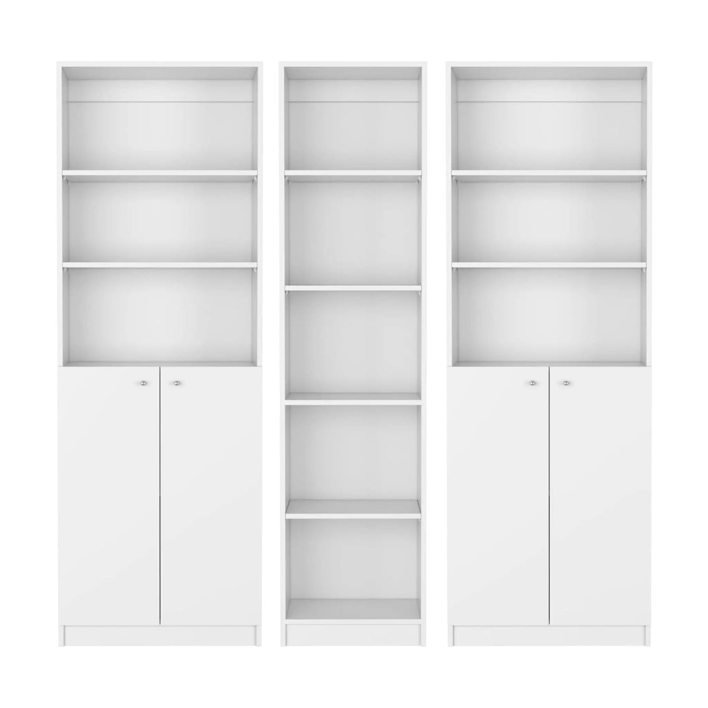 Levan - 3 Piece Living Room Set With 3 Bookcases by Unique Piece Furniture