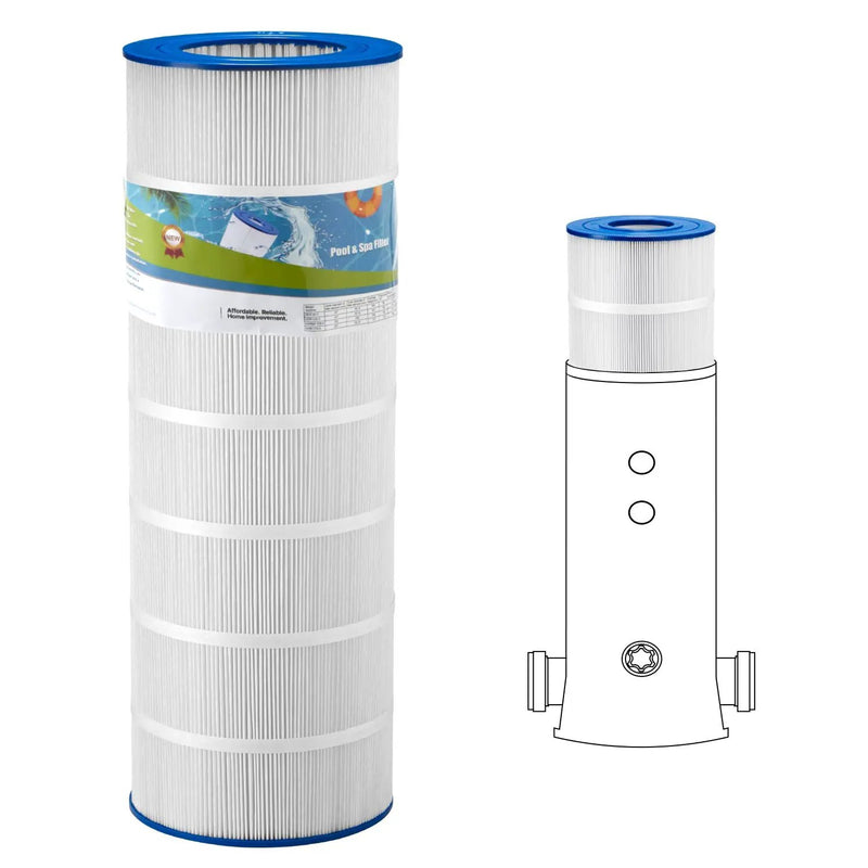 Hot Tub Pool Filter Cartridge 150 Sqft Compatible Pentair R173216 Pleatco PAP150 by HouseOfZazla