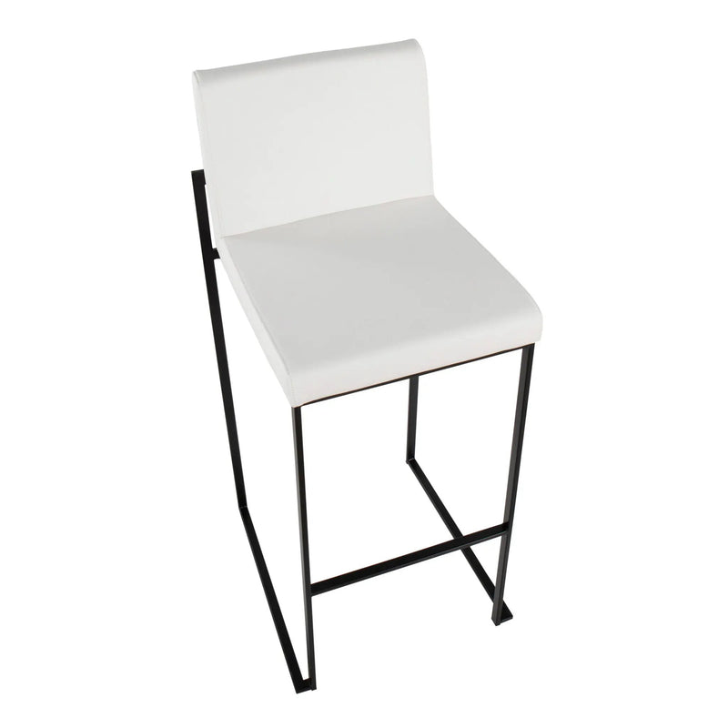 Fuji - Contemporary High Back Barstool Elegant Design by HouseOfZazla