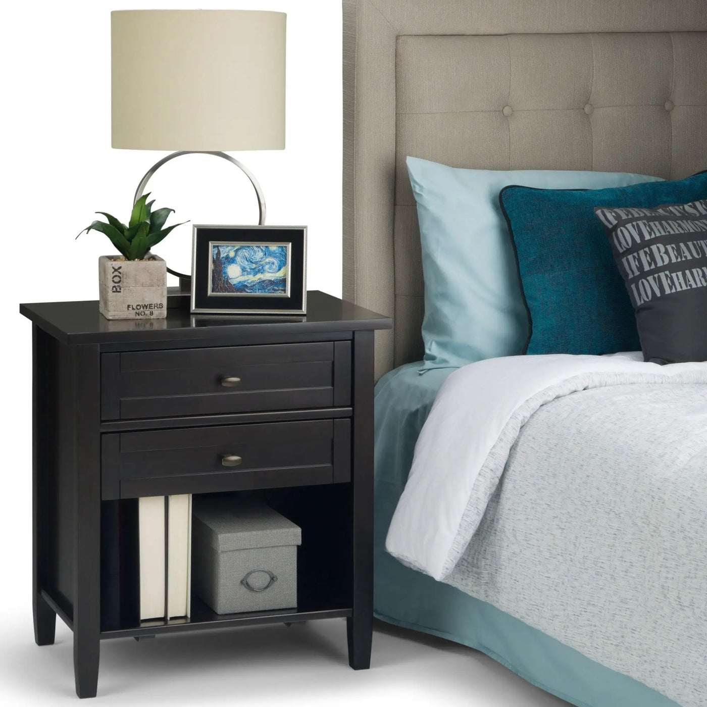 Warm Shaker - Handcrafted Bedside Table by Unique Piece Furniture