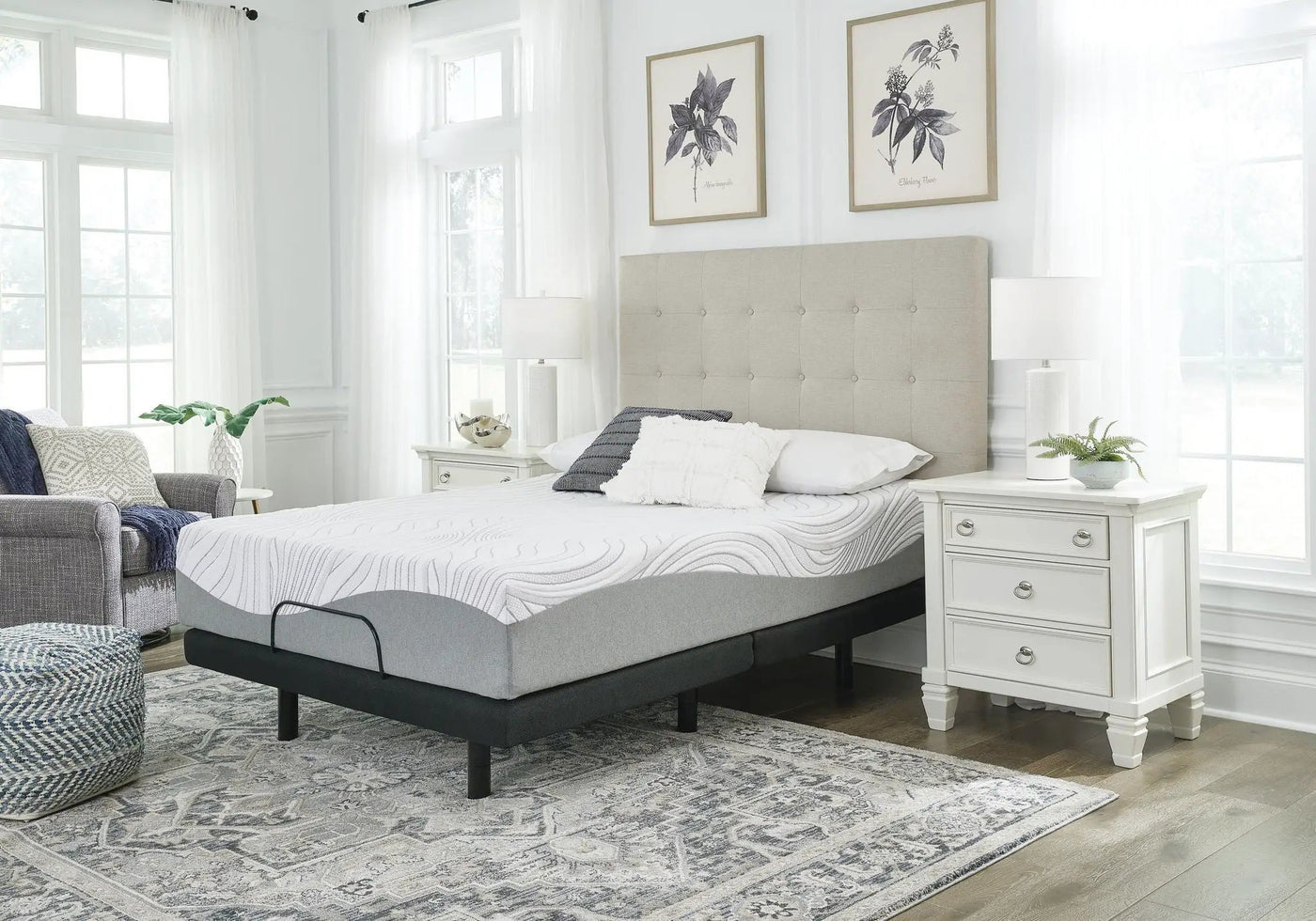 8 Inch Bonnell Hybrid - Hybrid Mattress by Unique Piece Furniture