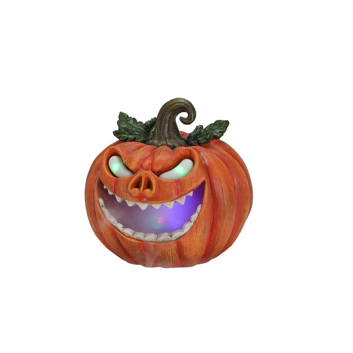 Halloween Pumpkin Monster Mist Sprayer, LED Light Up Fogger Figurine by HouseOfZazla