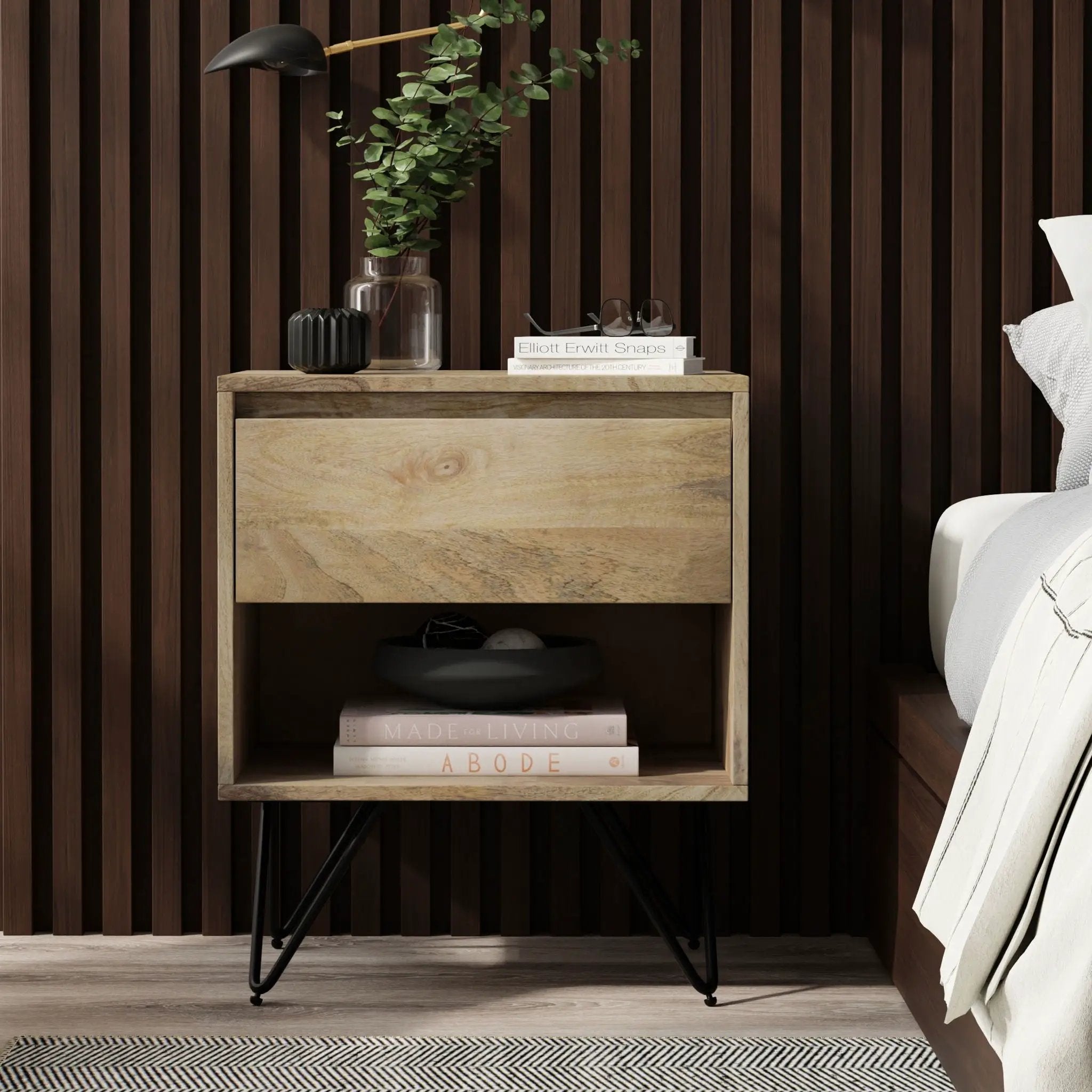Hunter - Nightstand - Natural by Unique Piece Furniture