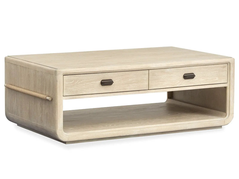 Sunset Cove - Rectangular Cocktail Table With Casters by Unique Piece Furniture