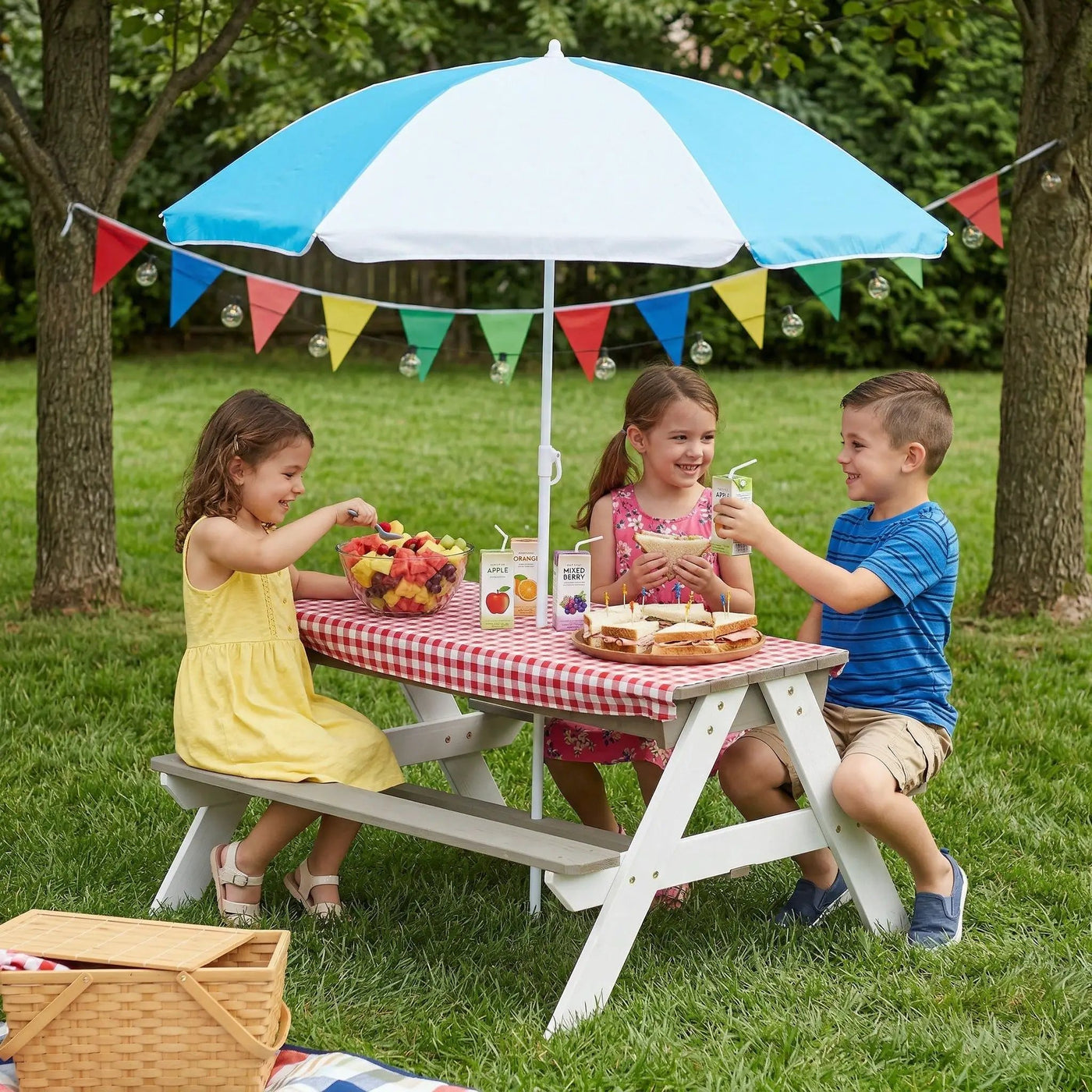 Kids Picnic Table With Sand and Water Table Conversion by HouseOfZazla