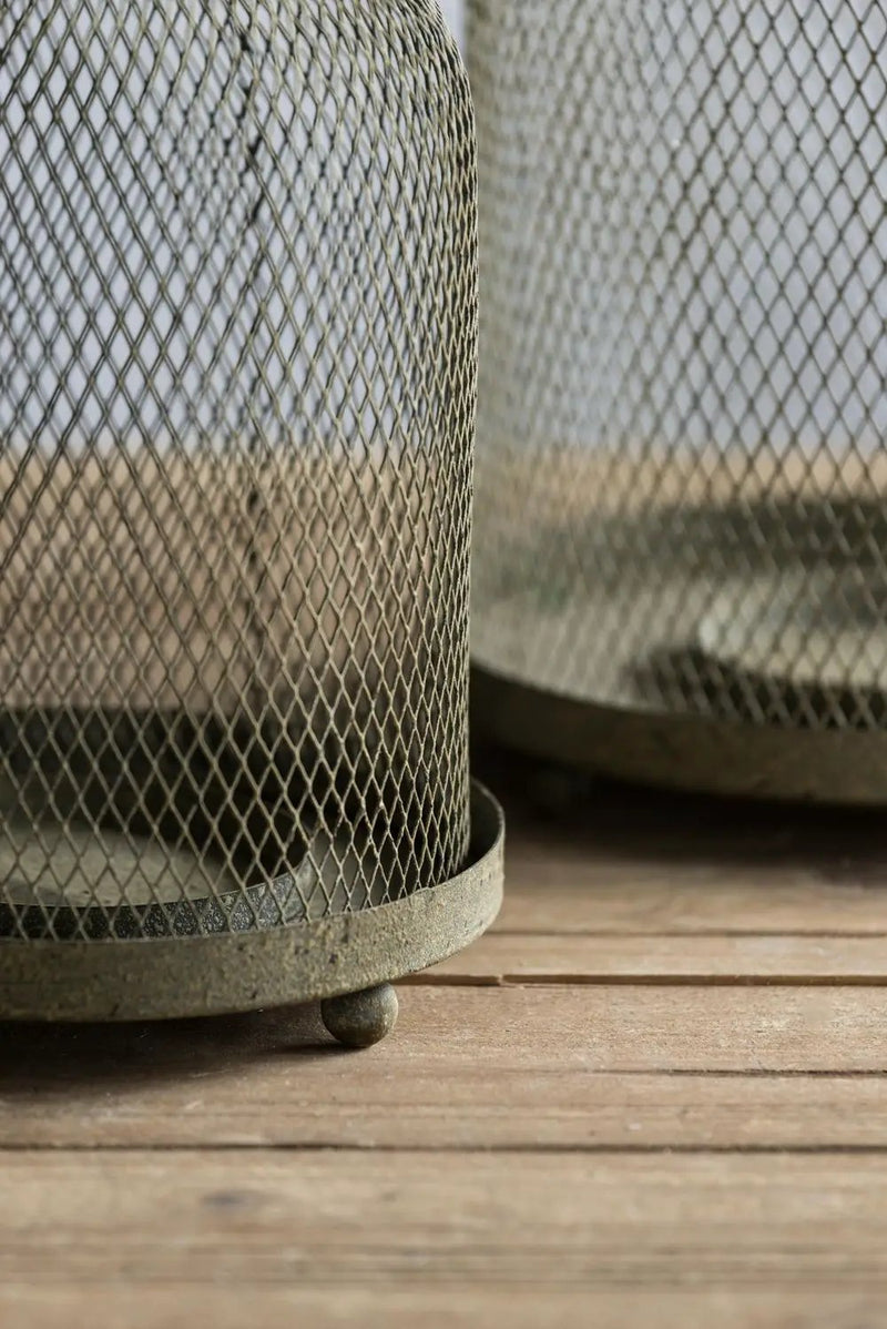 Ophira Sparrow Candle Holders (Set of 2) - Antique Gray by HouseOfZazla