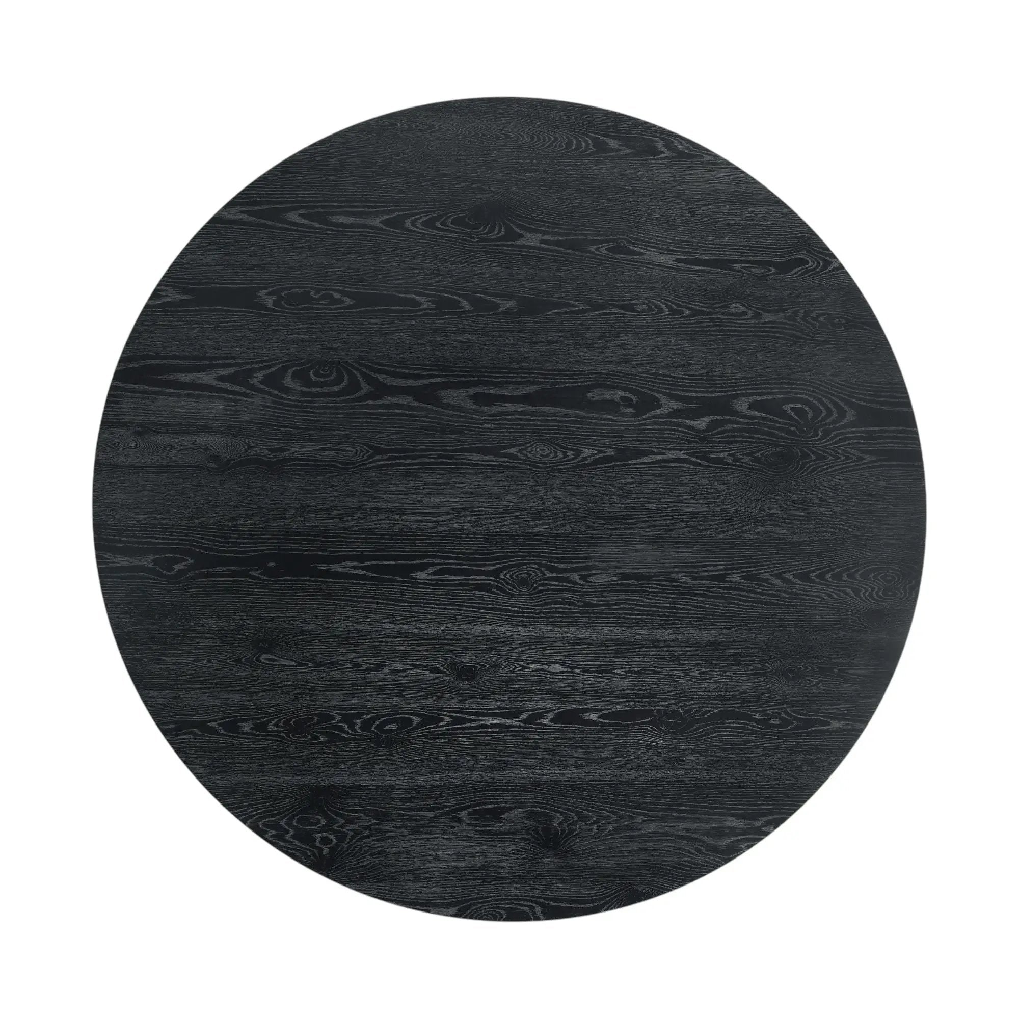 Froja - Manufactured Wood Round Dining Table - Black by Unique Piece Furniture