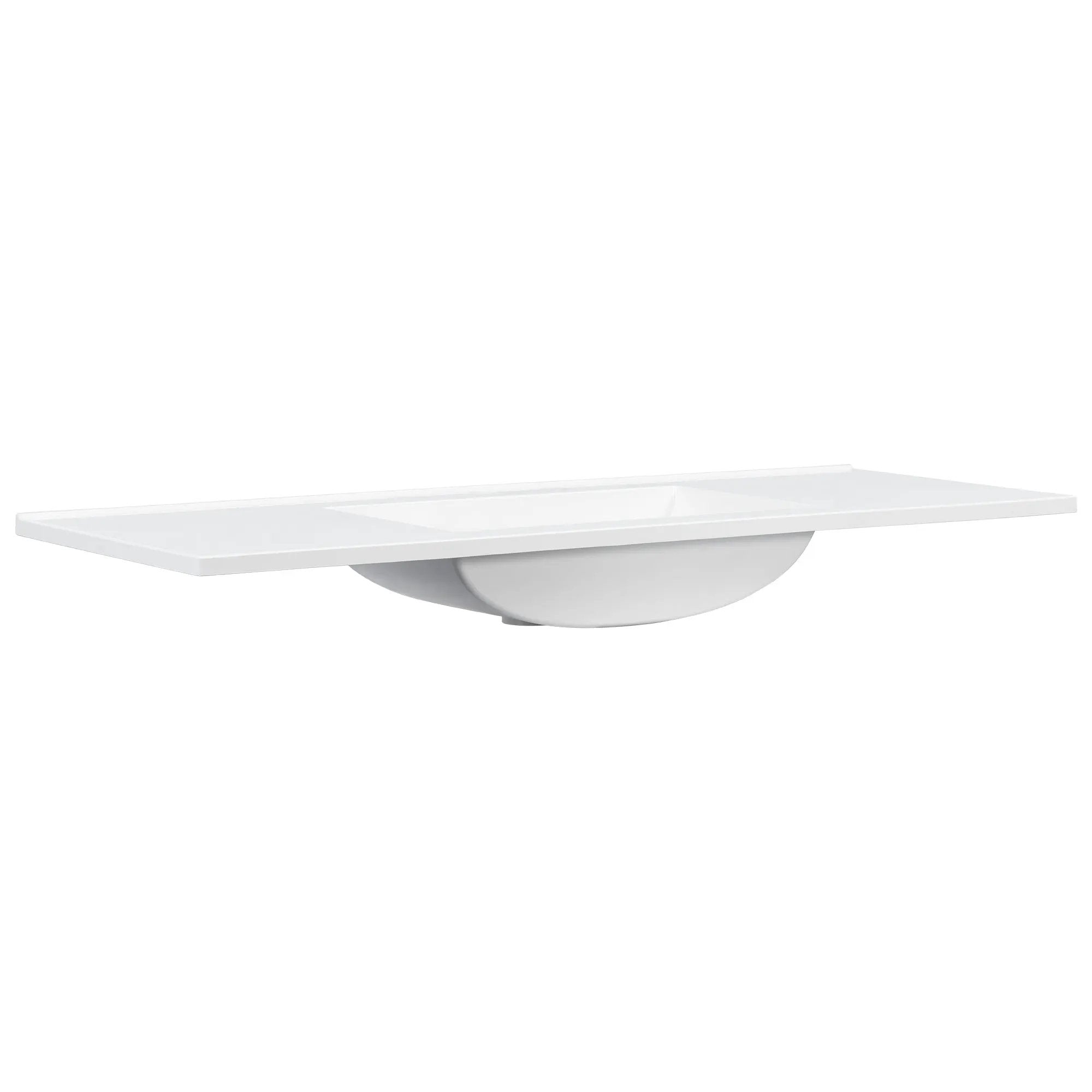 48" Composite Bathroom Vanity Top with Integrated Basin by HouseOfZazla