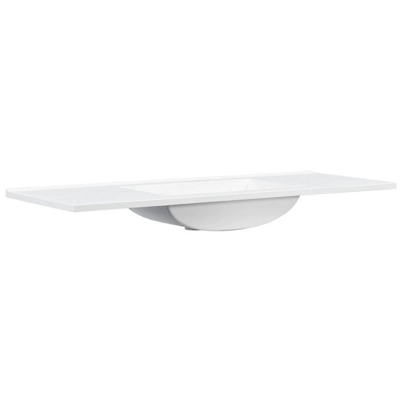48" Composite Bathroom Vanity Top with Integrated Basin by HouseOfZazla