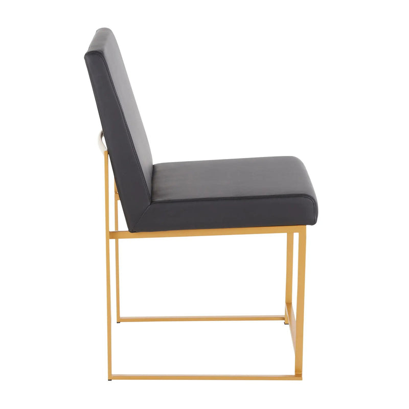 Fuji - Contemporary Stylish Frame, High Back Dining Chair (Set of 2) by Unique Piece Furniture