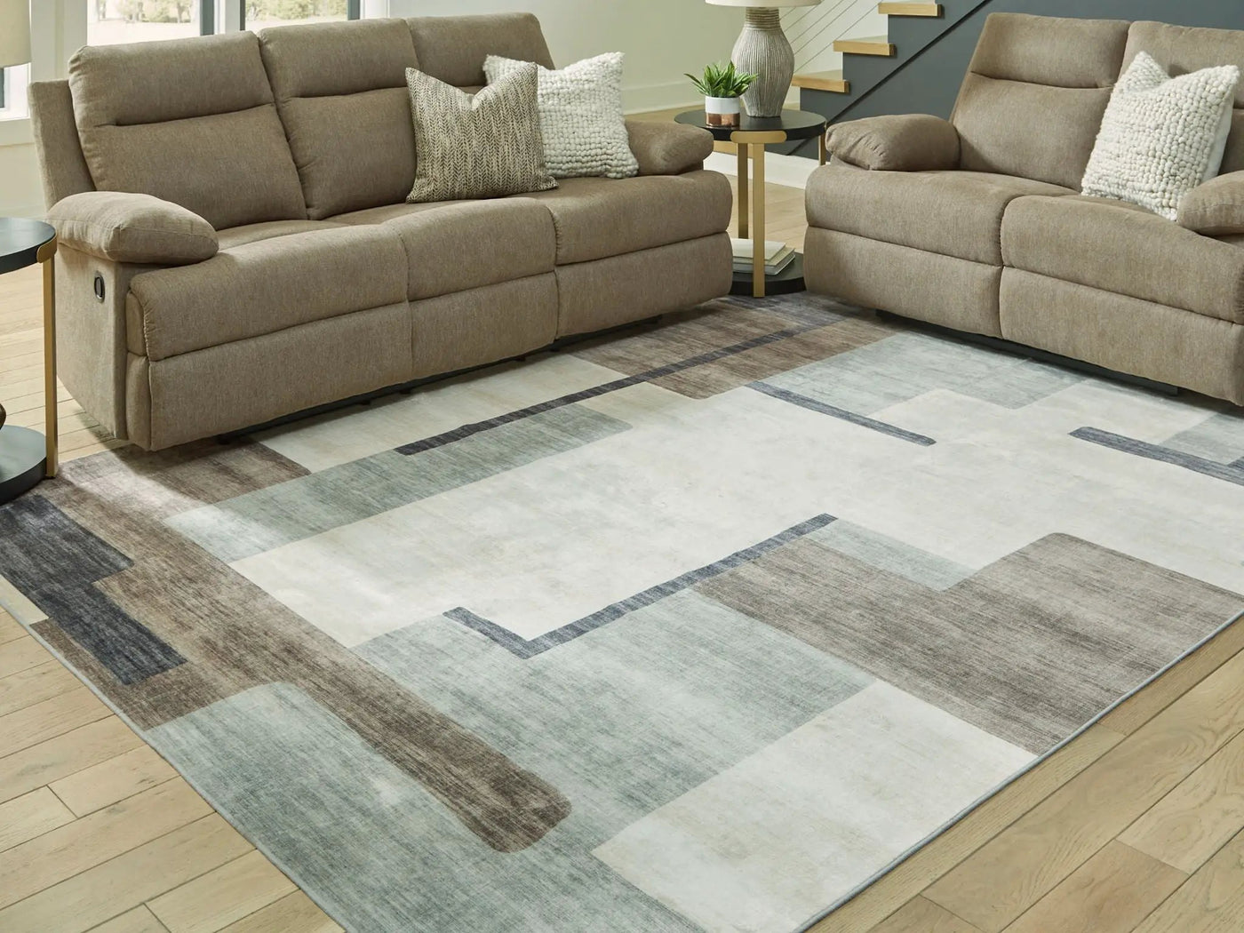 Larkport - Washable Rug by Unique Piece Furniture