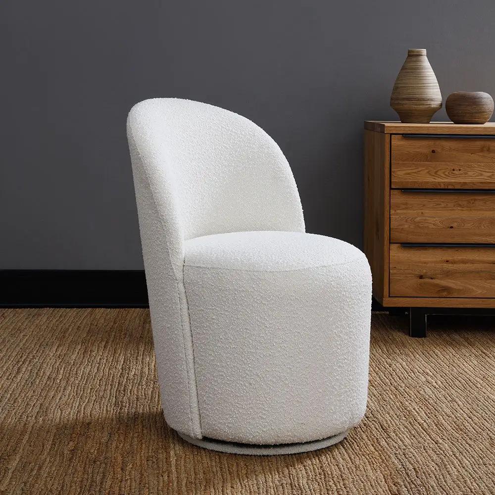 Hollis - Side Chair (Set of 2) - Beige Boucle by Unique Piece Furniture