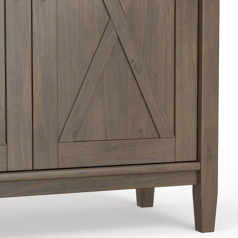 Ela - Low Storage Cabinet - Smoky Brown by Unique Piece Furniture