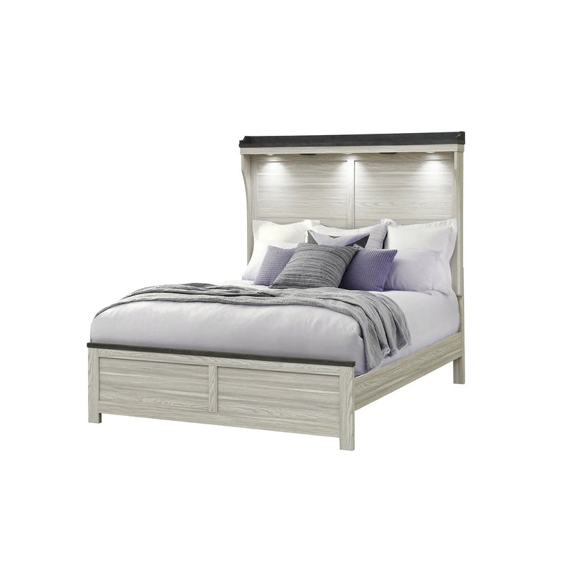 Augusta - Bed With Lit Headboard by Unique Piece Furniture