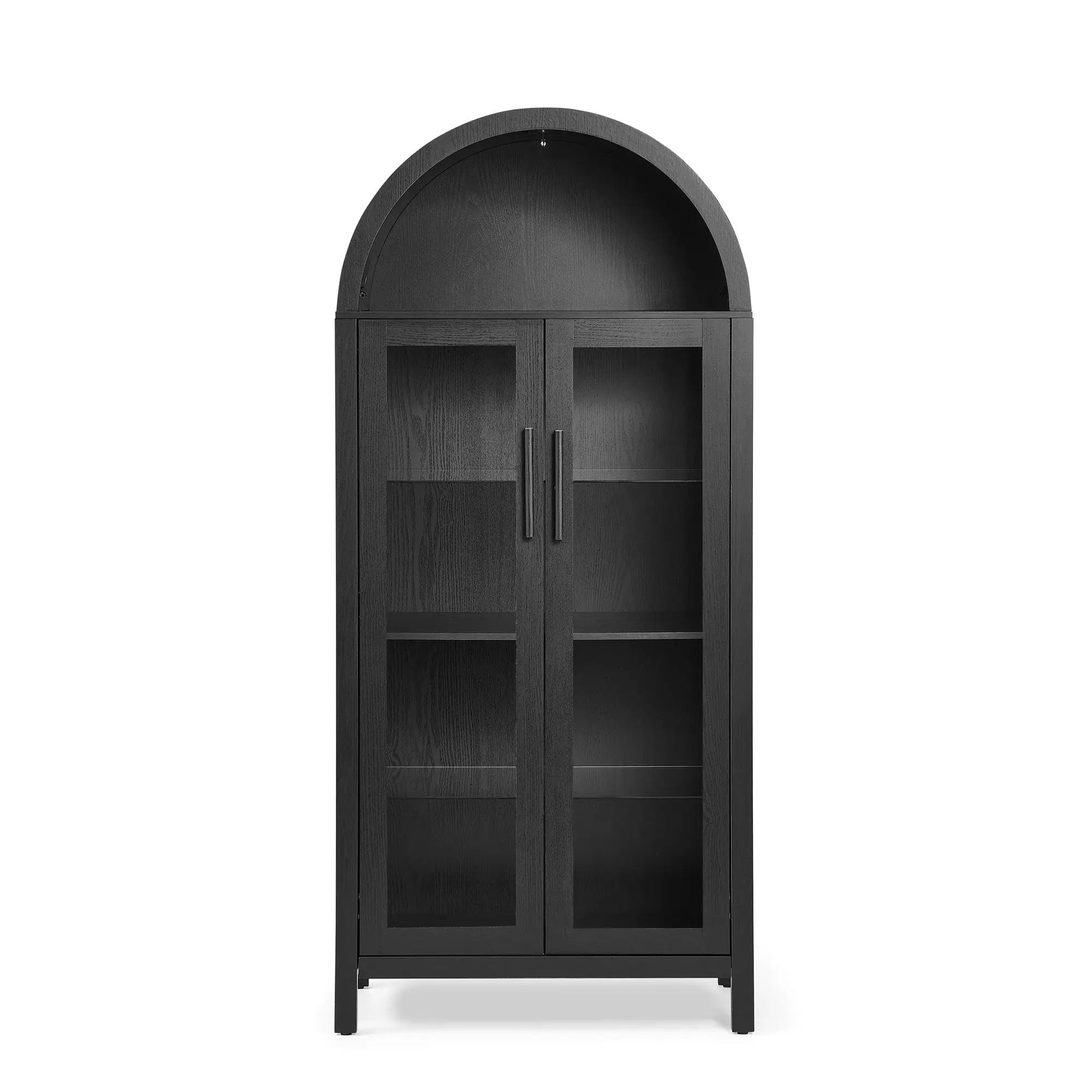 High Arched Storage Cabinet with LED Light by HouseOfZazla