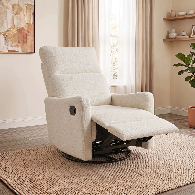 Manual Swivel Rocker Recliner Chair by HouseOfZazla