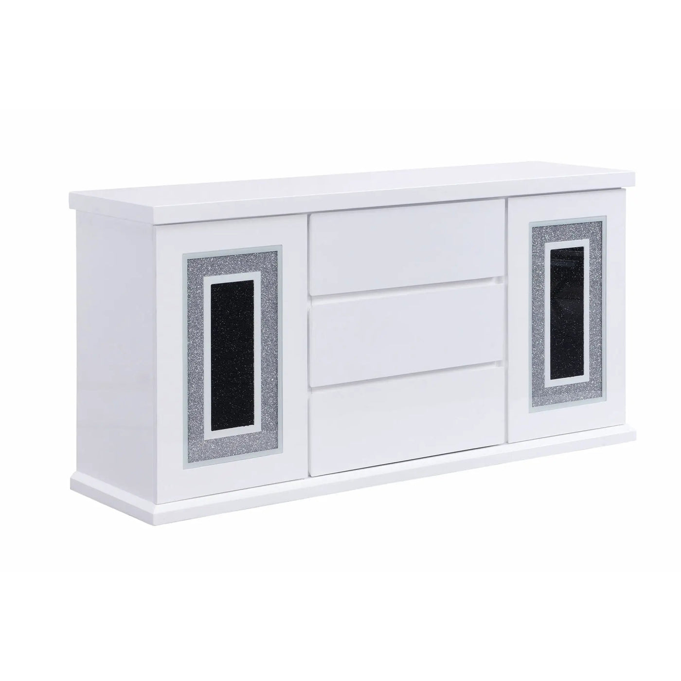 Ariya - Buffet With Clear Glass Inlay by Unique Piece Furniture