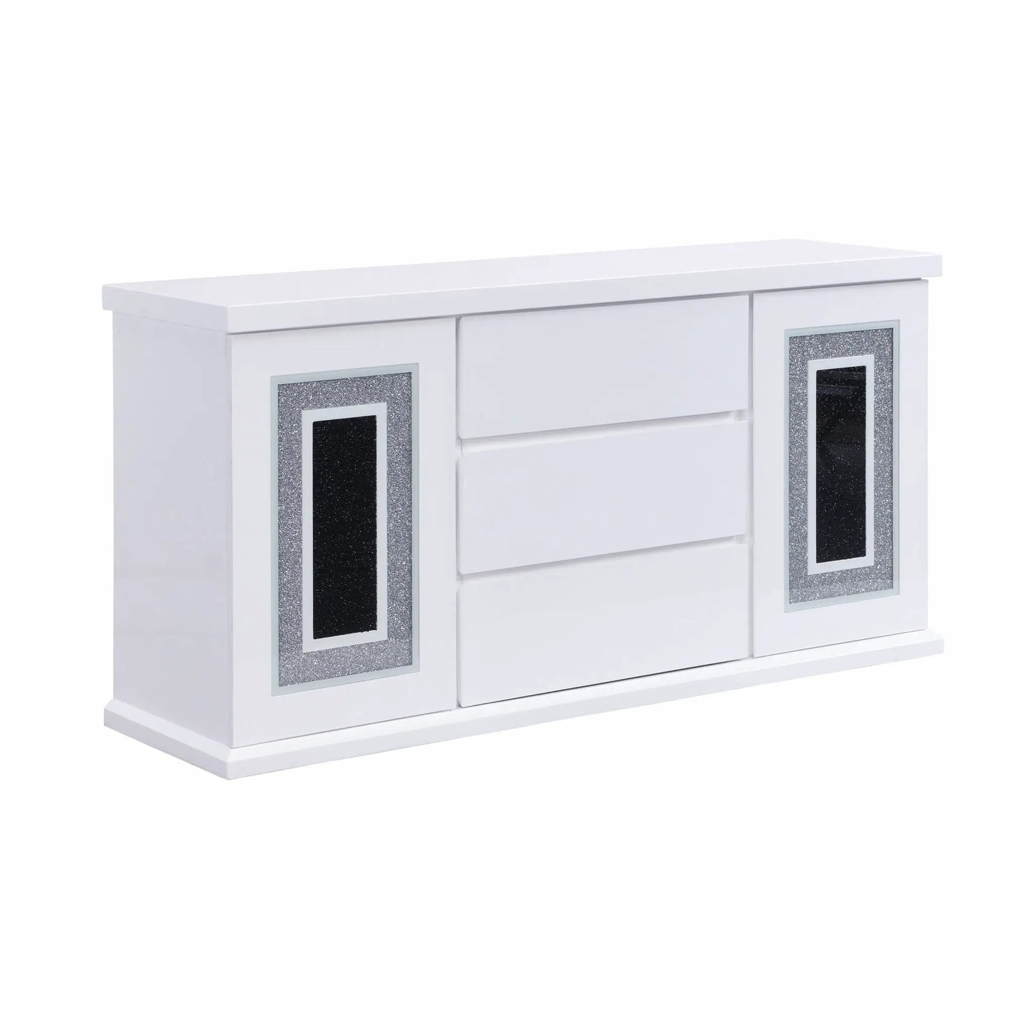 Ariya - Buffet With Clear Glass Inlay by HouseOfZazla